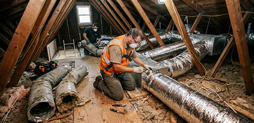 AC Duct Replacement in Richardson