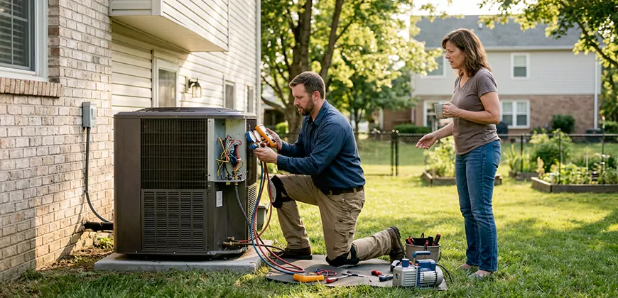 HVAC Replacement in Richardson