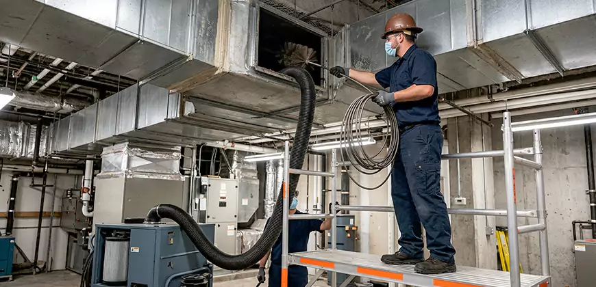 Commercial Ventilation System Cleaning in Richardson