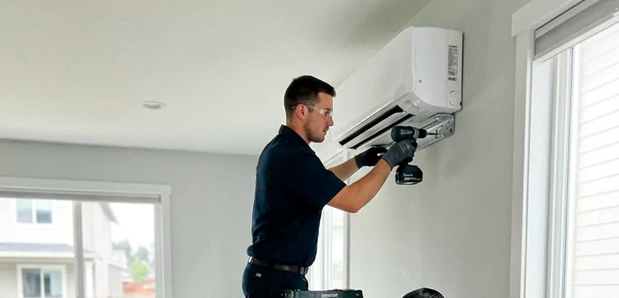 Central Air Without Ducts Alternative in Richardson