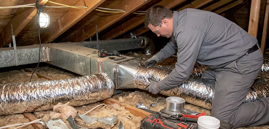 Furnace Ductwork Replacement in Richardson
