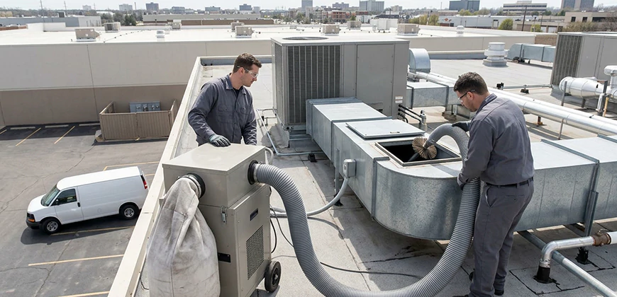 Commercial and Industrial Duct Cleaning in Richardson