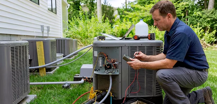 Heat Pump Conversion in Richardson