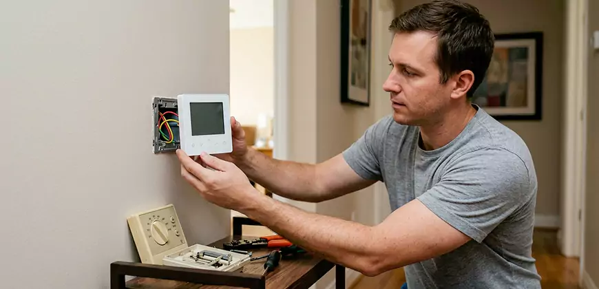 Heat Pump Thermostat Configuration in Richardson