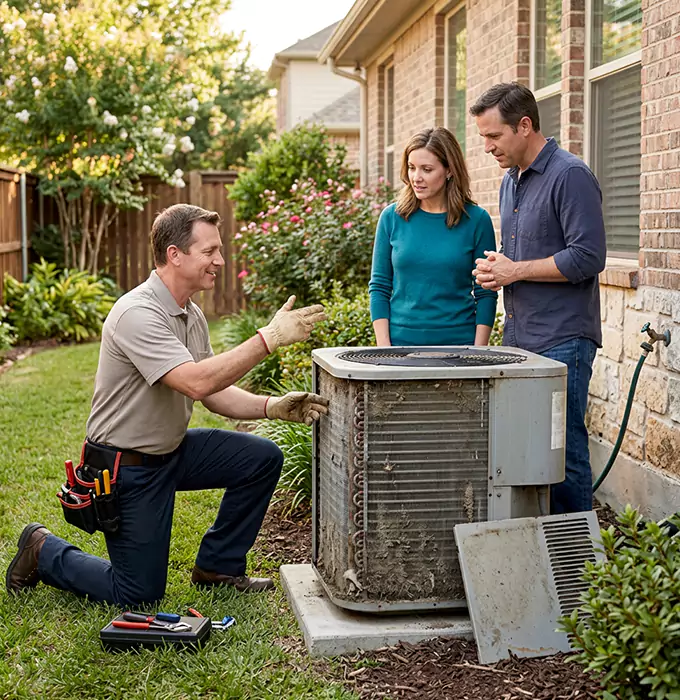 Why Richardson, TX Homeowners Choose Richardson HVAC Pro for AC Unit Cleaning?