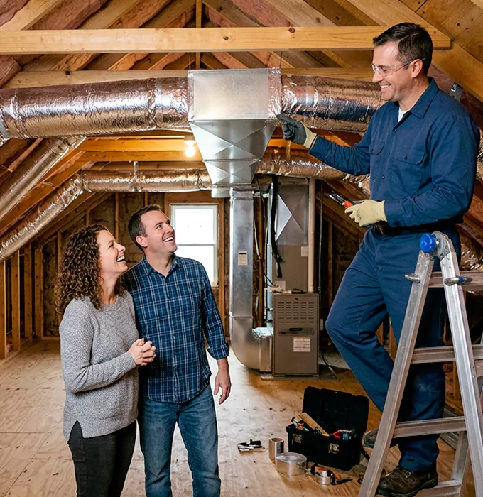 Why Richardson, TX Homeowners Choose Richardson HVAC Pro for HVAC Duct Installation?